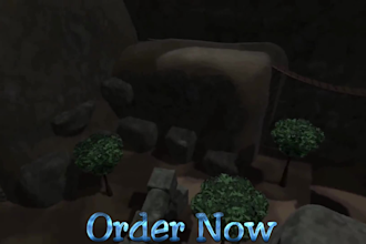 design photorealistic 3d environments and levels for your godot game