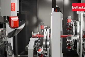create industrial 3d animation for factory processes, machines and engineering