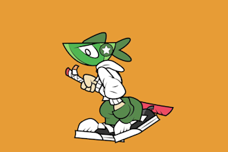 create 2d game character sprite sheet for your indie game