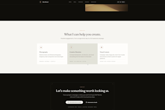 create a responsive portfolio website
