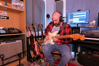 record tasty guitar parts with analog vintage sound for your songs