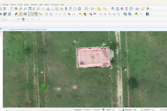 do gis digitization, map tracing, shapefile creation in qgis