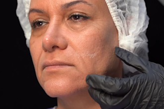 design professional before and after posts for aesthetic clinics
