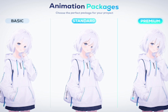animate your anime character into a smooth loop