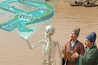 create viral skeleton animation video like drdata for social media platforms