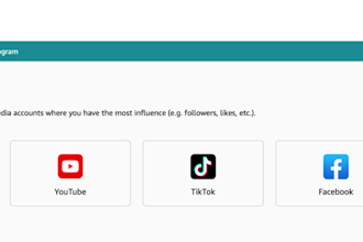 create amazon influencer store account approved and setup influencer storefront