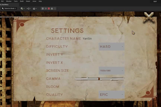 do gameplay and ui programming for unreal engine game development
