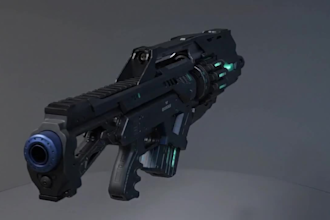 create 3d weapon and game assets modeling for video games