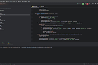 make a python application or script for you