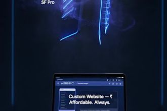we will build a modern ai website for you business
