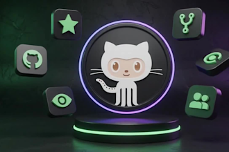 do organic github promotion to gain stars fork repo traffic
