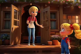 3d pixar style kids animation ai animation video ai storytelling