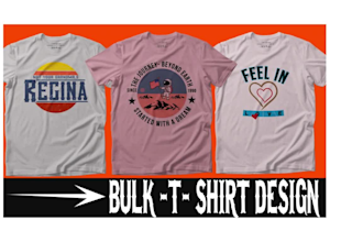 do create custom t shirt design and graphic tshirt