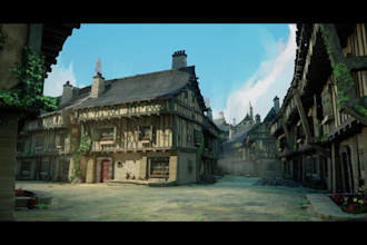 do 3d game art open world map level design landscape for unity or unreal engine5