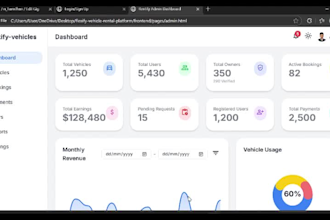 develop modern websites using tailwind and javascript