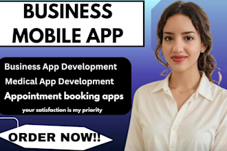 build business app for kuwait gulf companies restaurants app clinic mobile apps