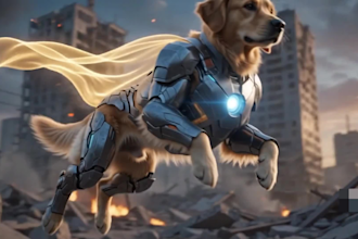 turn your pets photo into a magical animated video
