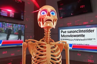create viral dr data style ai skeleton storytelling animation shorts