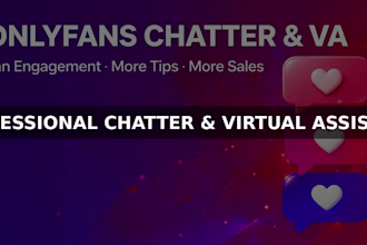 be your onlyfans chatter and virtual assistant