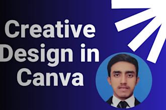 create modern canva designs for social media and branding