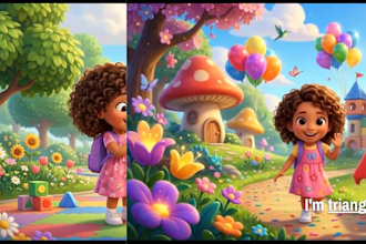 create engaging kids educational shape learning videos with animated stories