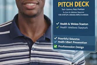 write an investor pitch deck