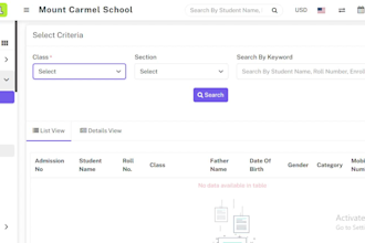 develop custom school management software with android app