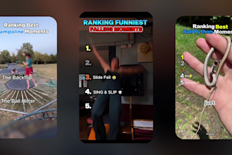 edit viral ranking shorts for tiktok and youtube shorts