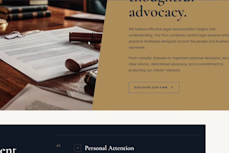 build an attorney website