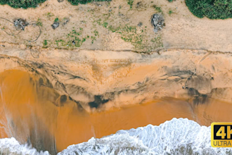 create beach drone video for birthday and anniversary wishes