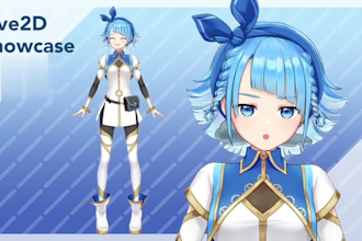design and rig 2d anime vtuber model live2d vtuber model live2d vtuber model