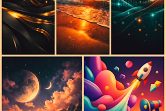 create high quality ai phone wallpapers