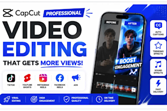 do capcut video editing for tiktok shorts youtube videos instagram fb reels ads