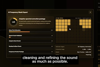 restore and enhance hard to hear dashcam and voice recordings