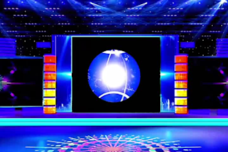 do concert stage show led screen digital signage resolume dj vj loops led wall