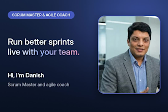 be your scrum master and agile coach for your saas or tech team