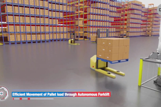 do 3d industrial robotic animation robotic arm simulation 3d technical explainer