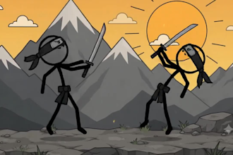 design and rig for stickman animations