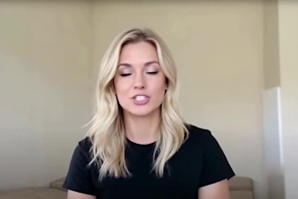 create a professional ai spokesperson video with a custom background ai video