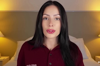 female spokesperson product review video creator testimonial review actress
