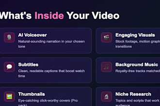 create faceless youtube videos with ai voiceover and engaging visuals