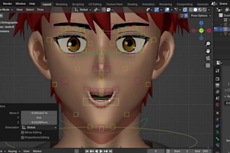 151 arkit blendshape,realtime facial mocap,rig3d for animaze,talkinghead,cc4,c4d
