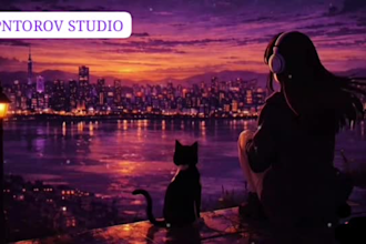create japanese anime lyric videos with kanji and romaji text