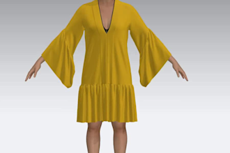 be your sewing pattern maker and clo 3d designer