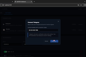 build a telegram signal copier bot for your exchange or mt5