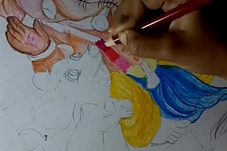 creative handmade artwork and sketches