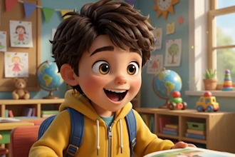 create ai kids animation, cartoon videos and stories