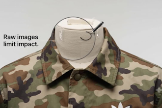 do ghost mannequin neck joint and apparel photo editing
