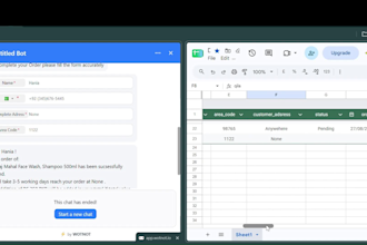 build an ecommerce ai chatbot for order tracking and faqs