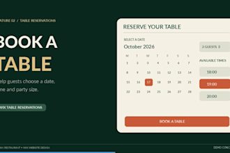 design italian restaurant wix websites with menus bookings and map embeds